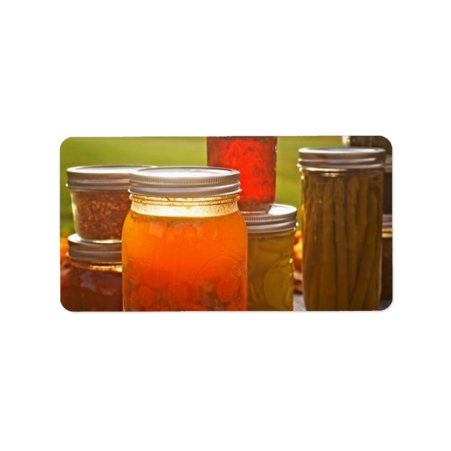 Canning in Autumn Label (Front)