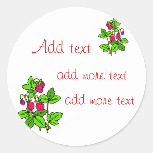 Canning Labels to Customise (Front)