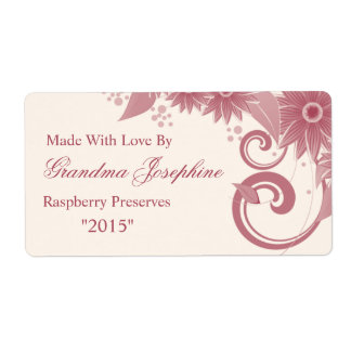 Canning Made With Love Food Kitchen Label