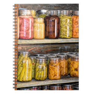 Canning Preserves Fall Harvest Notebook
