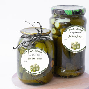 Canning Sticker Pickles and Relish