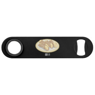 Cannoli cartoon illustration 