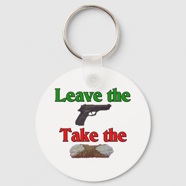 Cannoli Key Ring (Front)