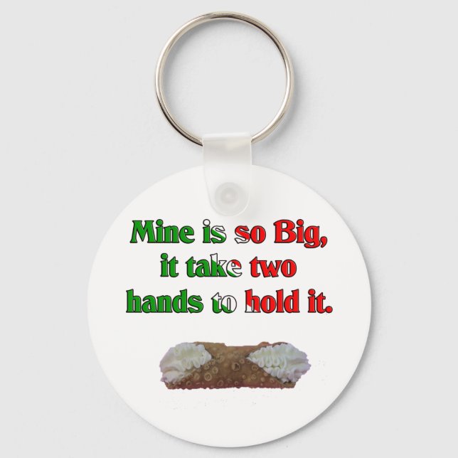 Cannoli Key Ring (Front)
