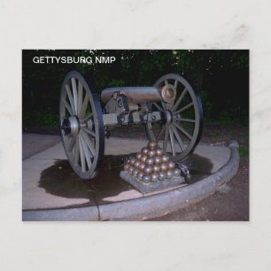 CANNON AT THE HIGH WATER MARK POSTCARD