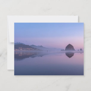 Cannon Beach at Dusk Scenery Postcard