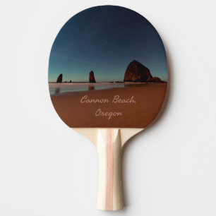 Cannon Beach Oregon Haystack Rock Ping Pong Paddle