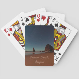 Cannon Beach Oregon Haystack Rock Playing Cards