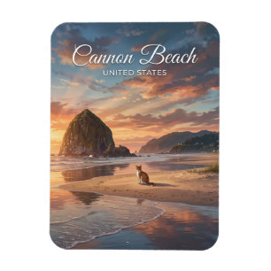 Cannon Beach Oregon Magnet
