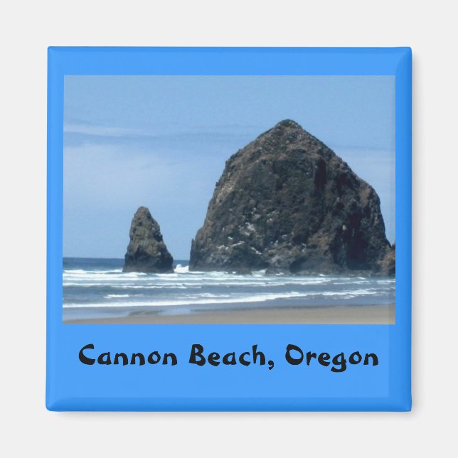 Cannon Beach, Oregon Magnet (Front)