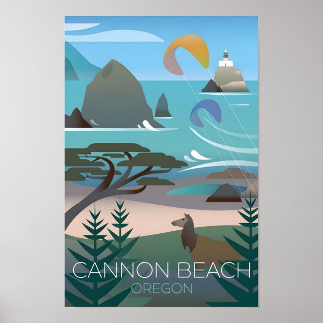 Cannon Beach, Oregon Print (Front)