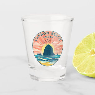 Cannon Beach Oregon Shot Glass