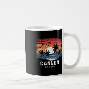 Cannon Beach Oregon Surfing Surfer _1  Coffee Mug