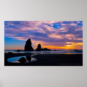 cannon beach poster