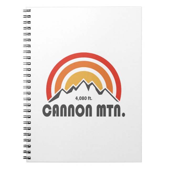 Cannon Mountain New Hampshire Notebook (Front)