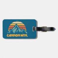 Cannon Mountain New Hampshire Retro Turquoise