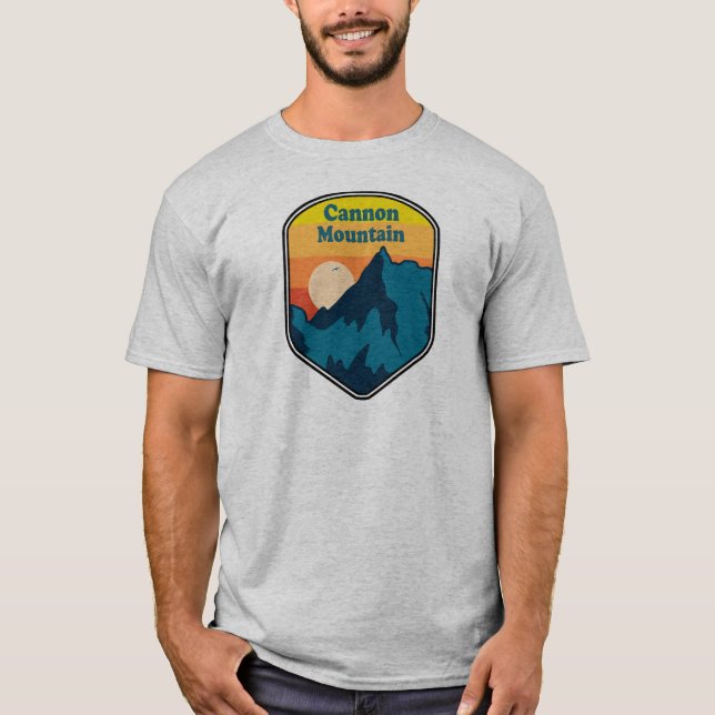Cannon Mountain New Hampshire Sunrise T-Shirt (Front)