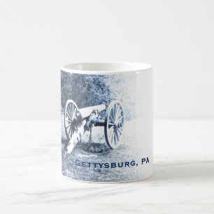 cannon on the Gettysburg Battlefield Coffee Mug