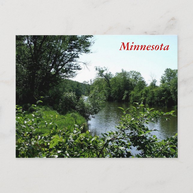 Cannon river postcard (Front)
