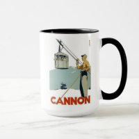 Cannon Ski Poster