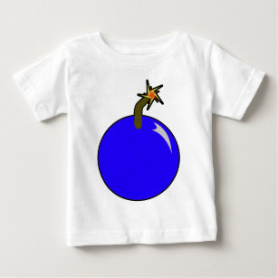 Cannonball Round Shot Bomb Cannon Ball Pirate Baby T-Shirt