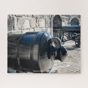 Cannons Edinburgh Scotland Jigsaw Puzzle