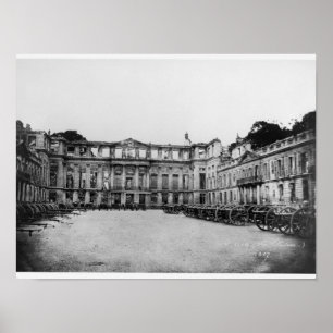 Cannons in the Courtyard Poster