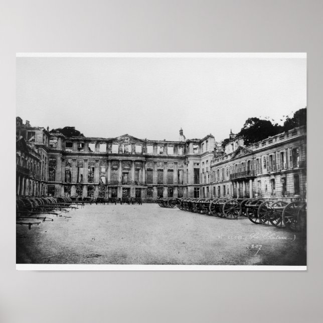 Cannons in the Courtyard Poster (Front)