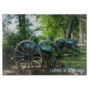 Cannons of Gettysburg National Military Park Cutting Board
