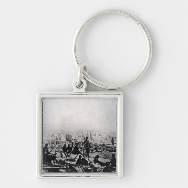 Cannons on the Buttes-Montmartre Key Ring (Front)