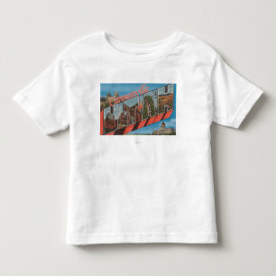 Cannonville, Utah - Large Letter Scenes Toddler T-Shirt