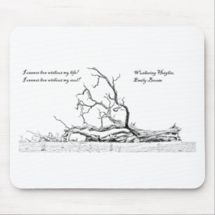Cannot Live Without My Soul Wuthering Heights Mouse Pad