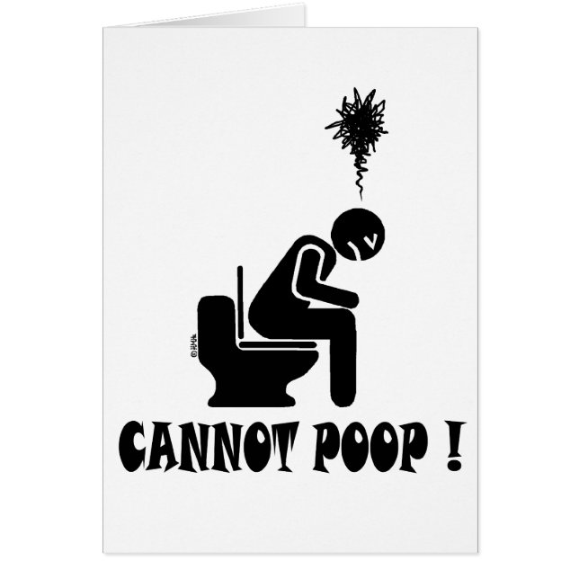 Cannot poop! (Front)
