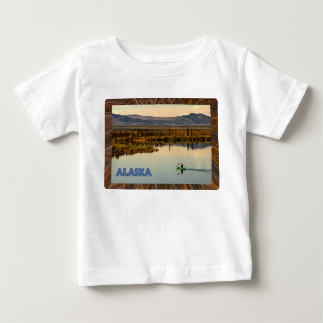 Canoe Alaska Baby T-Shirt (Front)