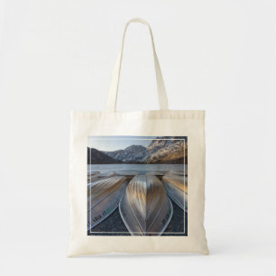 Canoe At The Lake Tote Bag