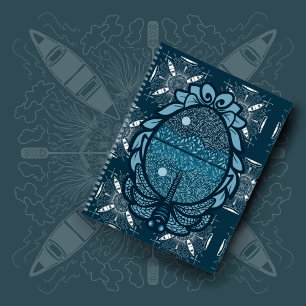 Canoe Camping Adventure Notebook