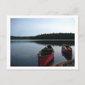 Canoe Canada Postcard