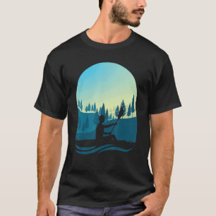 Canoe Kayak Kayaker Outdoor Sport Paddling Nature T-Shirt
