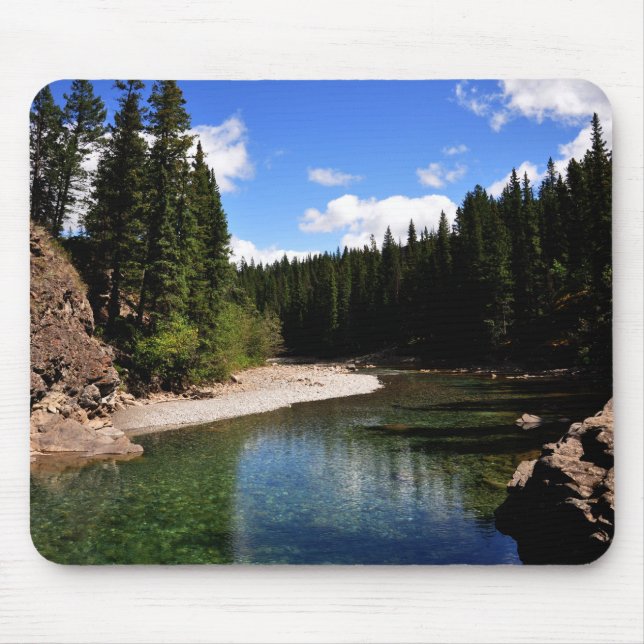Canoe Meadows Kananaskis Canada Mouse Pad (Front)