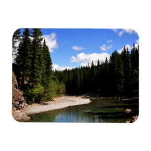 Canoe Meadows Kananaskis Canada Photo Magnet