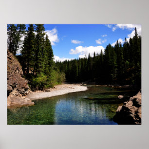 Canoe Meadows Kananaskis Canada Photo Poster