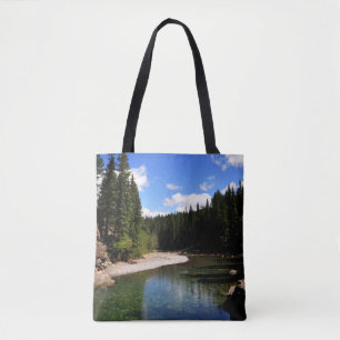 Canoe Meadows Kananaskis Canada Tote Bag