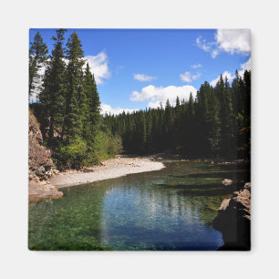 Canoe Meadows Kananaskis Magnet