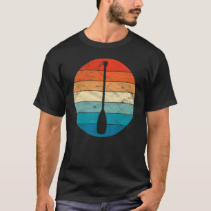 Canoe Paddle Retro Vintage Cool 80s 90s Funny Cano T-Shirt