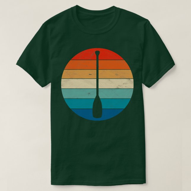 Canoe Paddle T-Shirt (Design Front)