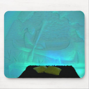 Canoe Room at Hotel de Glace, Quebec, Canada Mouse Pad