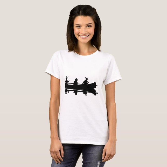 Canoe Silhouette T-Shirt (Front Full)