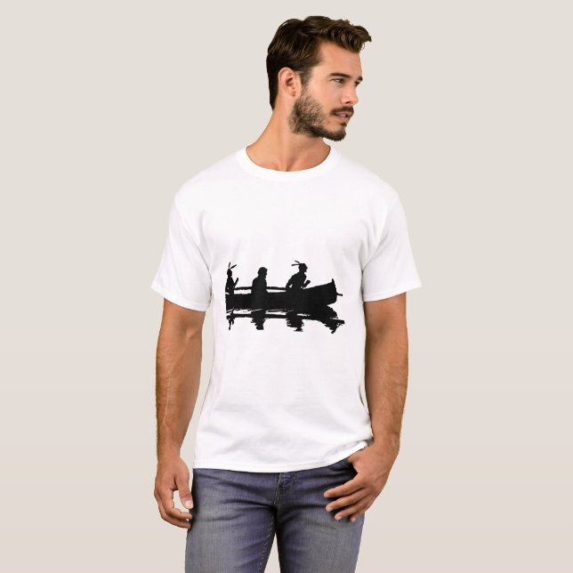 Canoe Silhouette T-Shirt (Front Full)