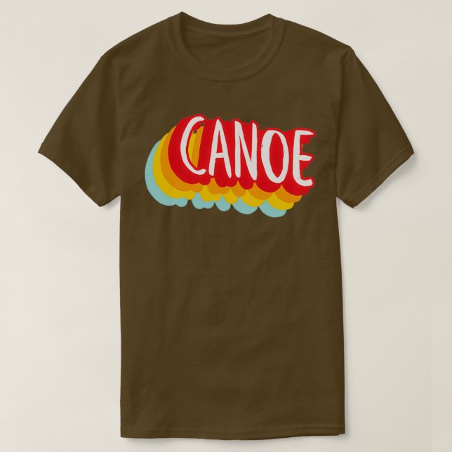 Canoe T-Shirt (Design Front)