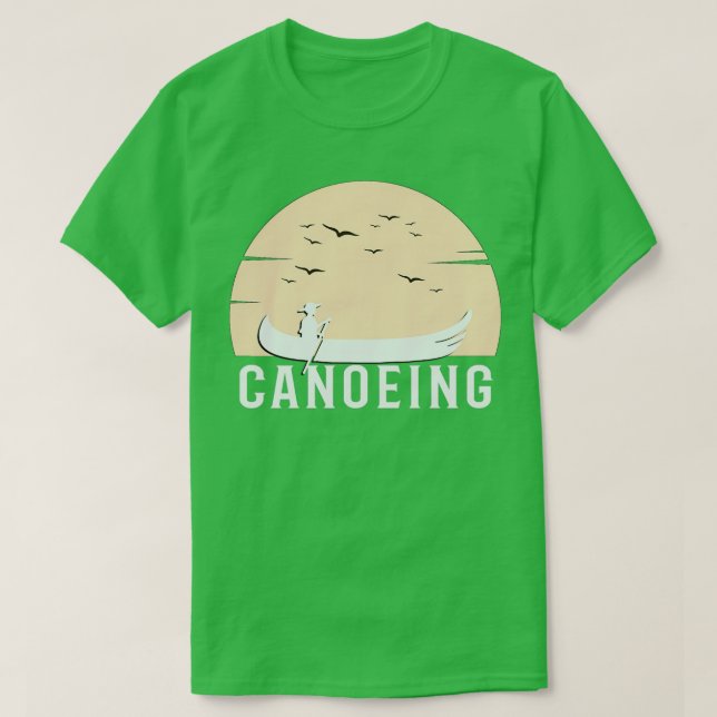 Canoeing 7 T-Shirt (Design Front)